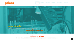 Desktop Screenshot of prisancontrols.com
